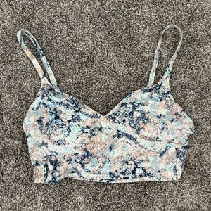 Kona Sol Women’s Small Snakeskin Swimsuit Bralette